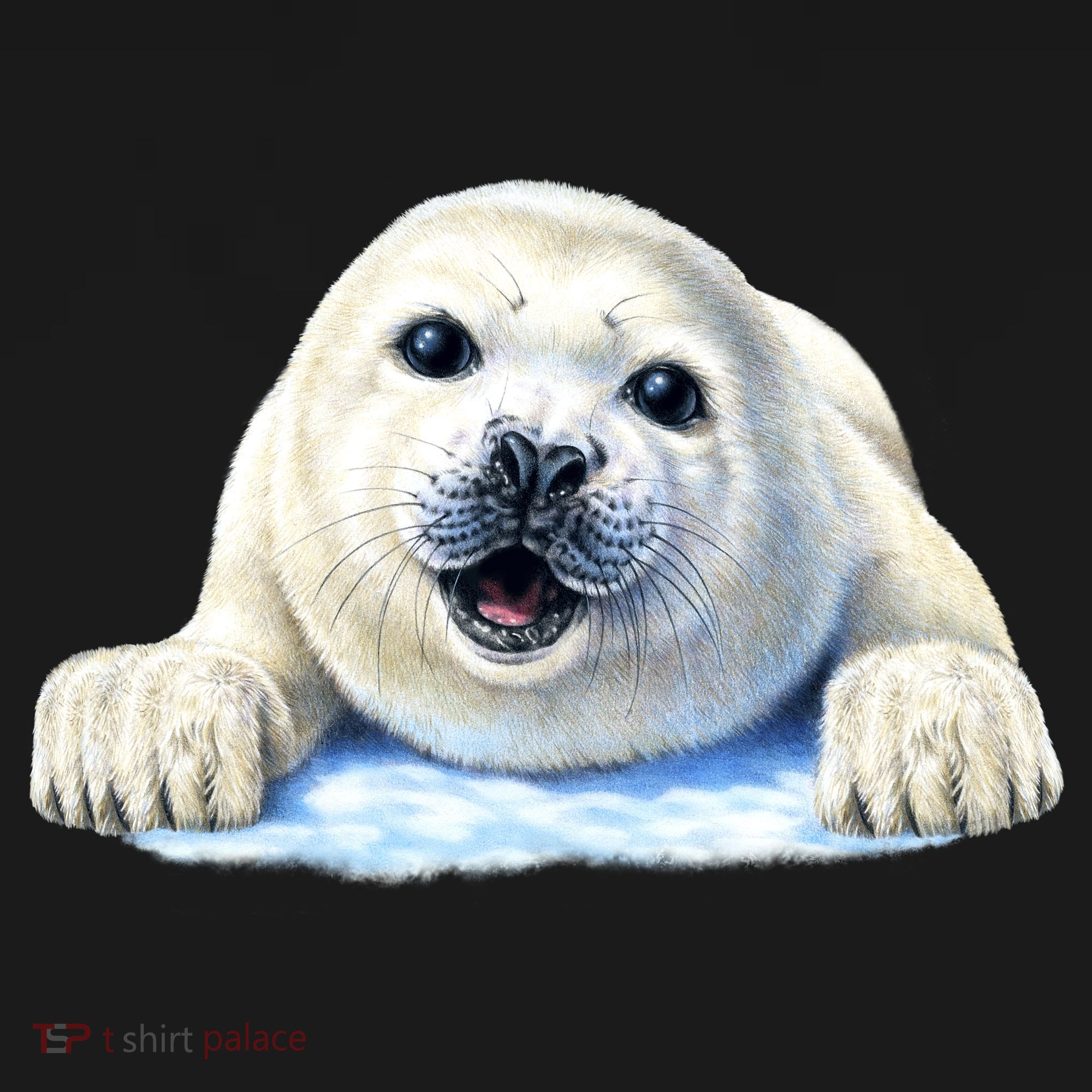 Cute Seal Wildlife Ornament