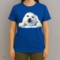 Cute Seal Wildlife T-Shirt thumb 4