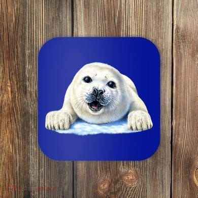 Cute Seal Wildlife Coaster