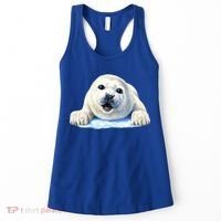 Cute Seal Wildlife Women's Tank Top thumb 0