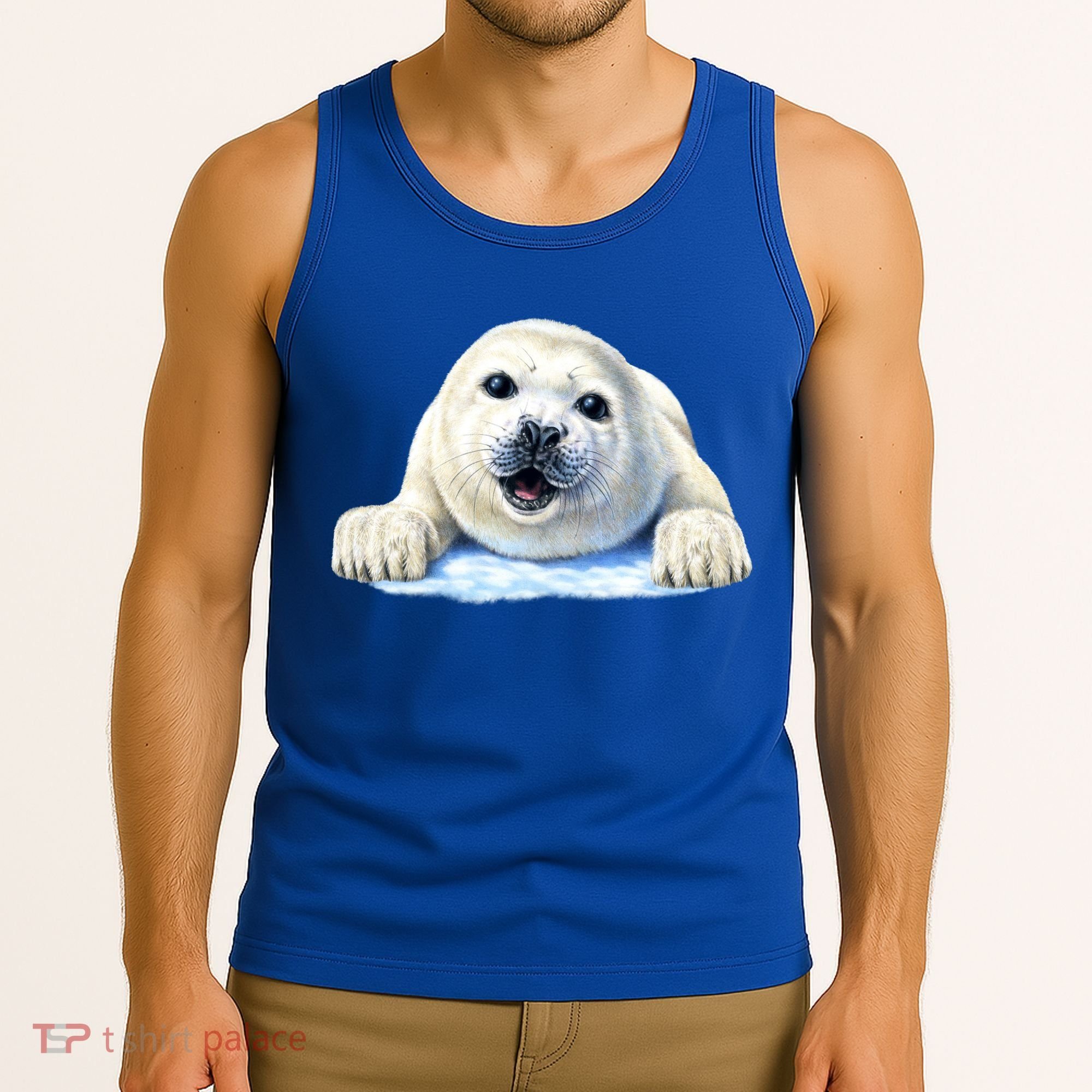 Cute Seal Wildlife Tank Top