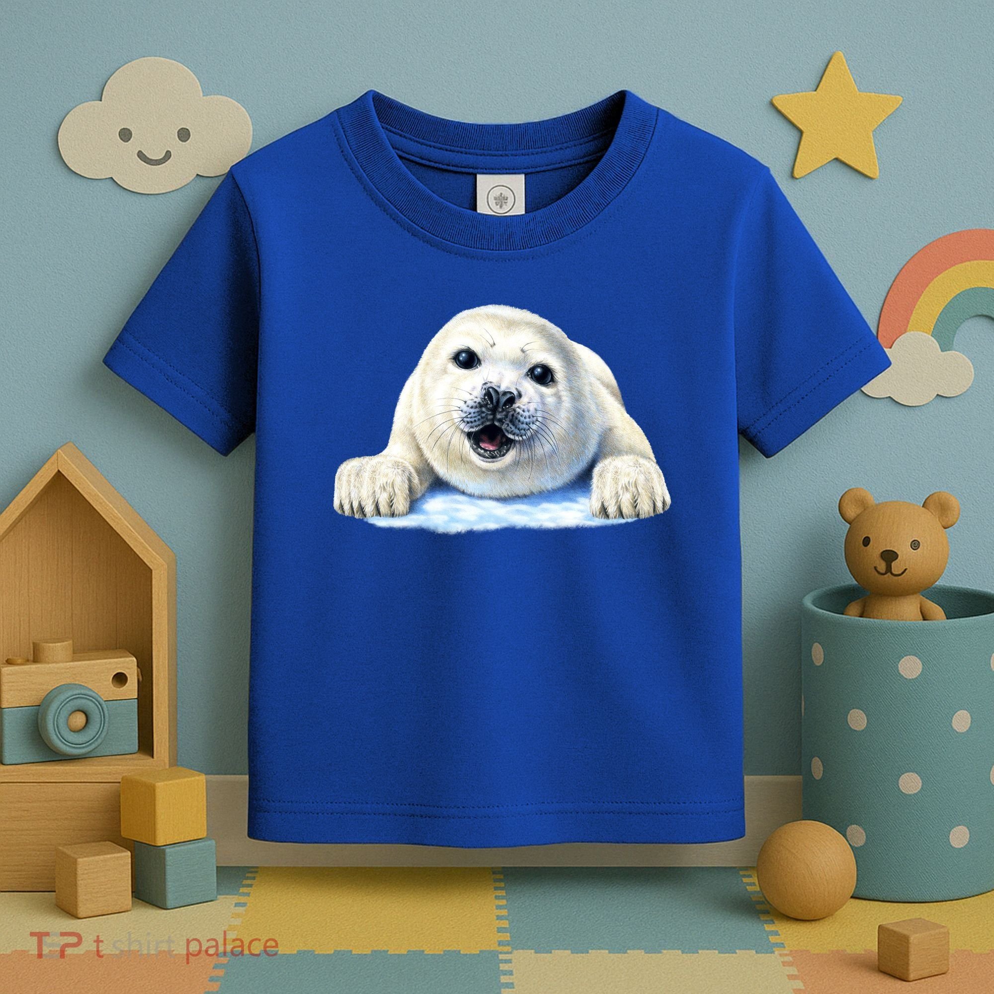 Cute Seal Wildlife Toddler T-Shirt