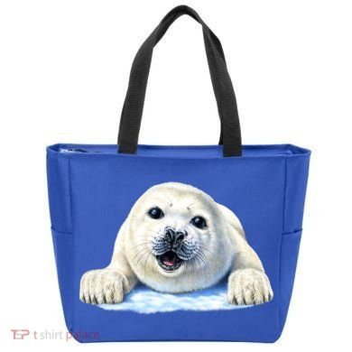 Cute Seal Wildlife Tote Bag