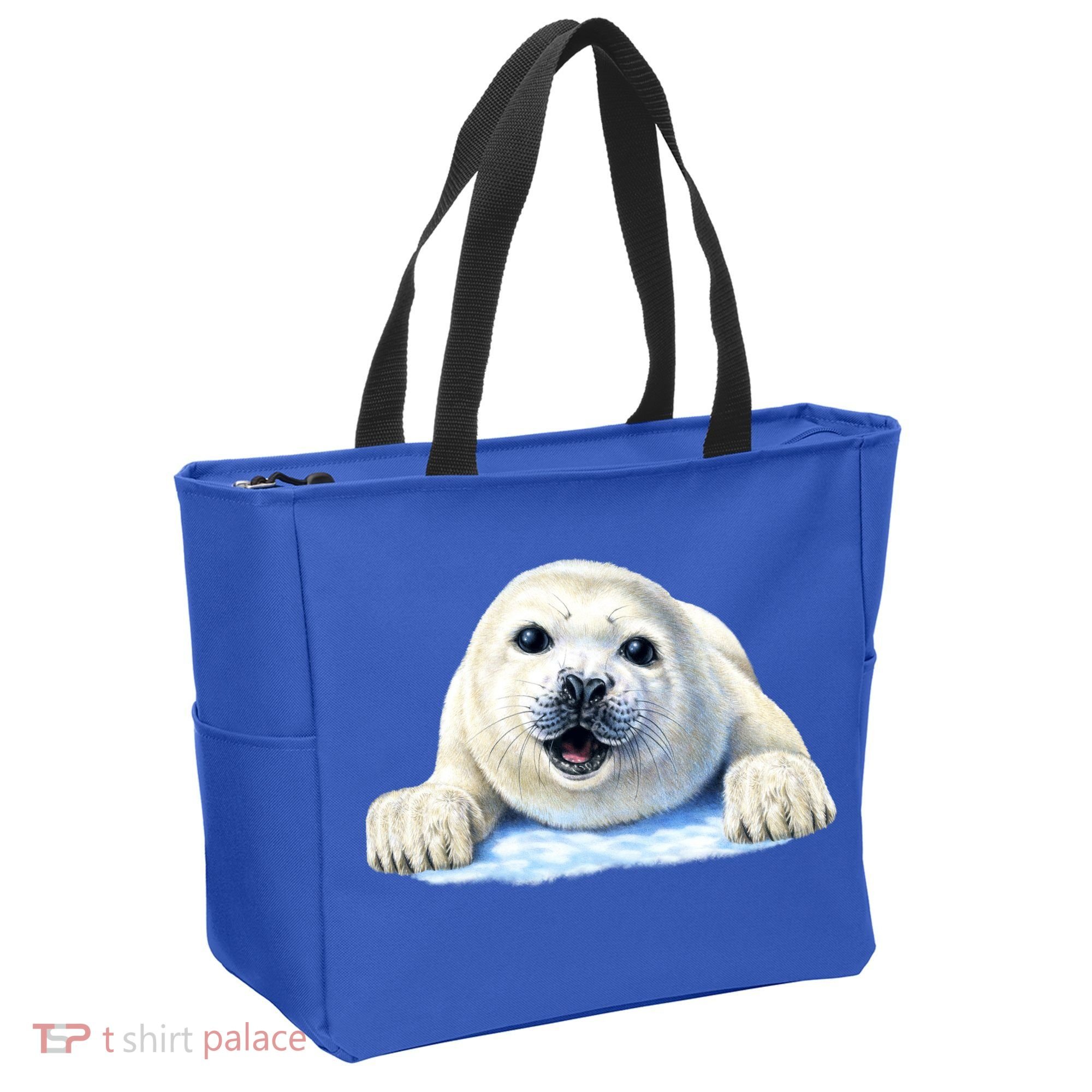 Cute Seal Wildlife Tote Bag