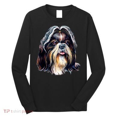 Cute Shih Tzu Long Sleeve Shirt