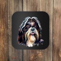 Cute Shih Tzu Coaster thumb 0