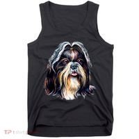 Cute Shih Tzu Tank Top thumb 0