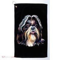 Cute Shih Tzu Golf Towel thumb 0