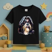 Cute Shih Tzu Toddler T-Shirt thumb 3