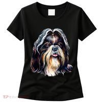 Cute Shih Tzu Women's T-Shirt thumb 0