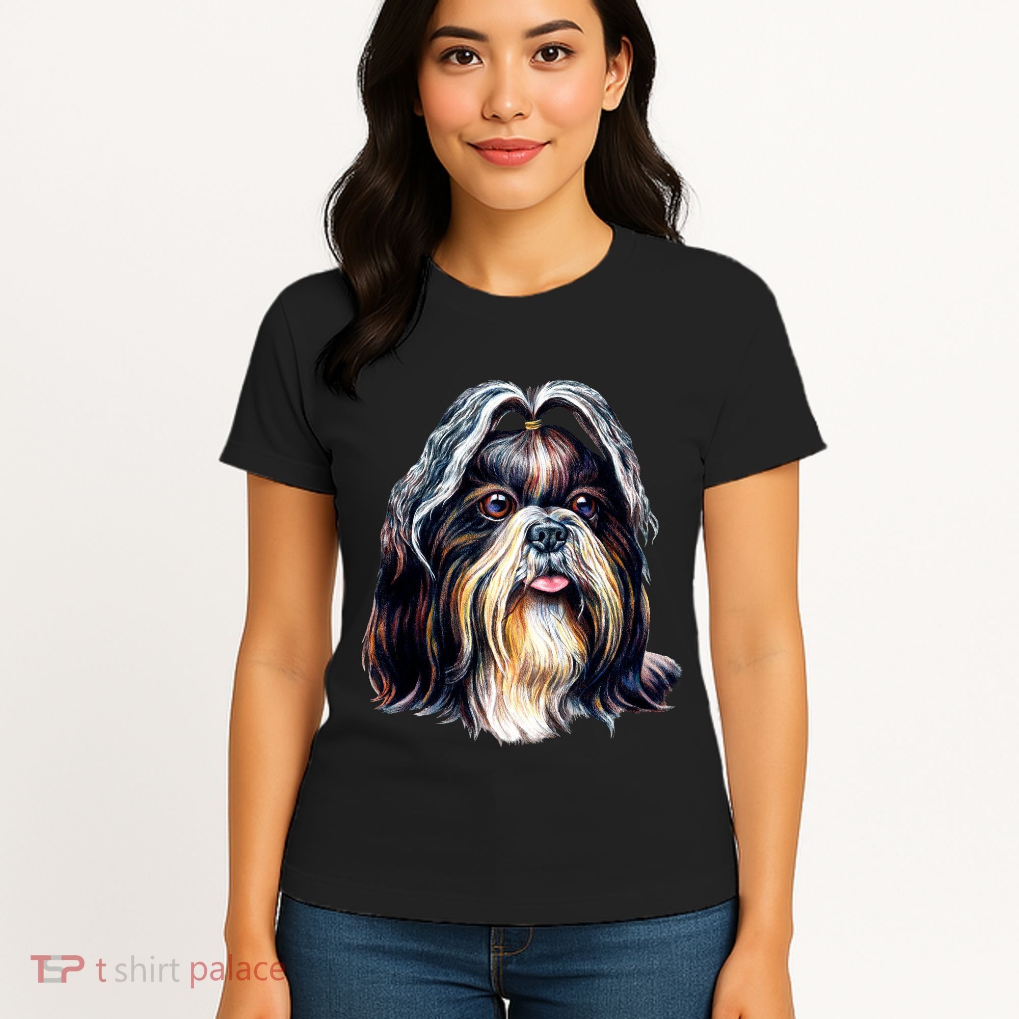 Cute Shih Tzu Women's T-Shirt