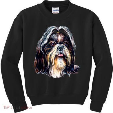 Cute Shih Tzu Kids Sweatshirt