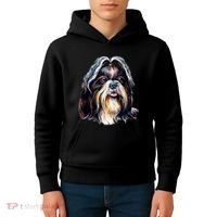 Cute Shih Tzu Kids Hoodie thumb 4