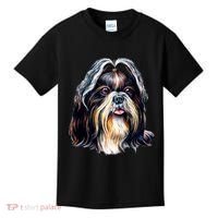 Cute Shih Tzu Kids T-Shirt thumb 0