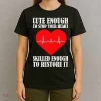 Cute Skilled Nurse T-Shirt thumb 4