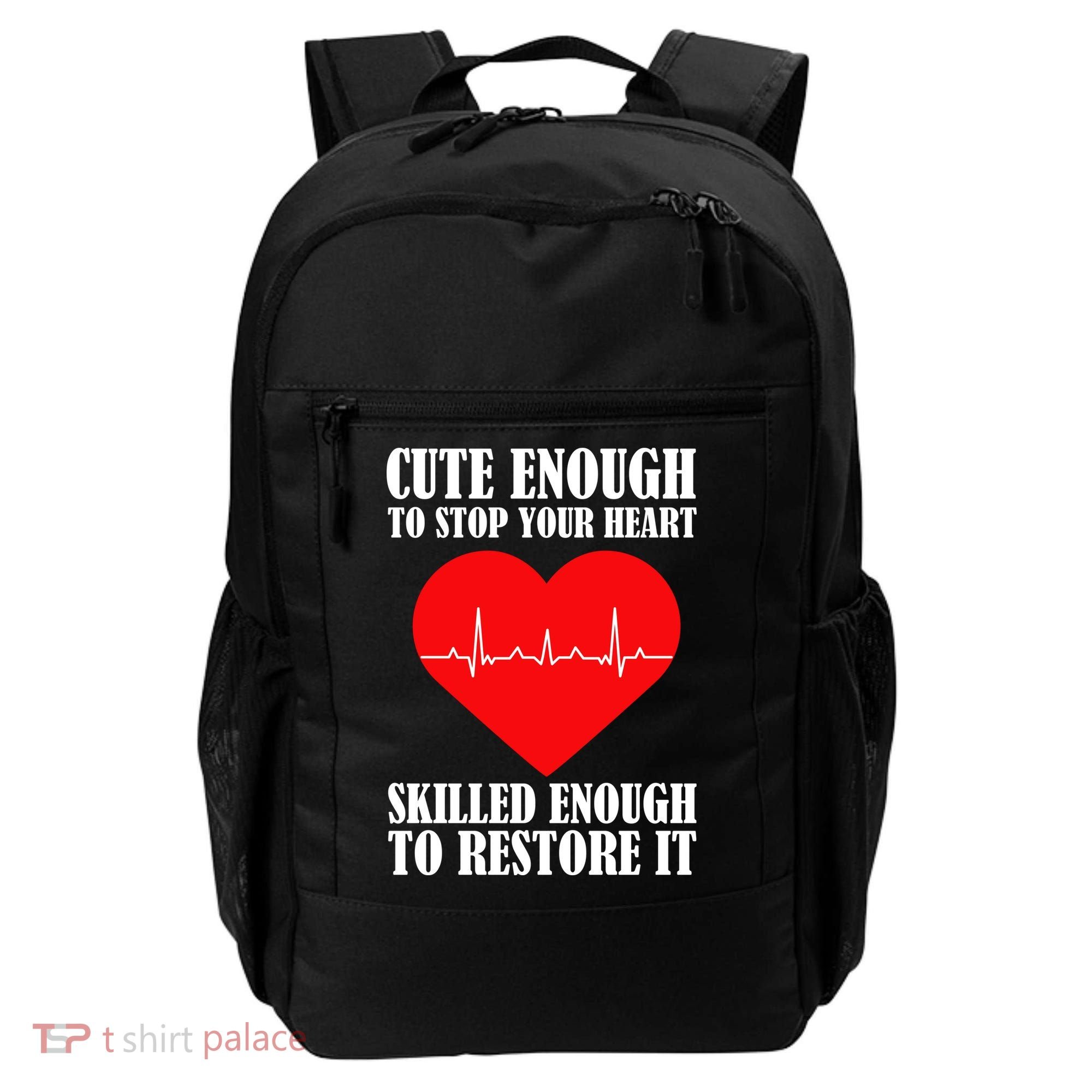 Cute Skilled Nurse Backpack