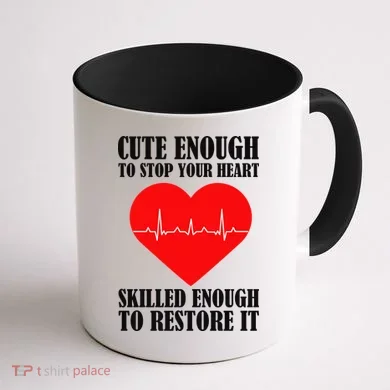 Cute Skilled Nurse Coffee Mug back