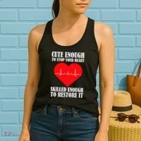 Cute Skilled Nurse Women's Tank Top thumb 2