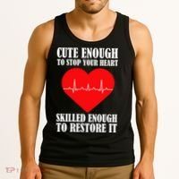 Cute Skilled Nurse Tank Top thumb 3
