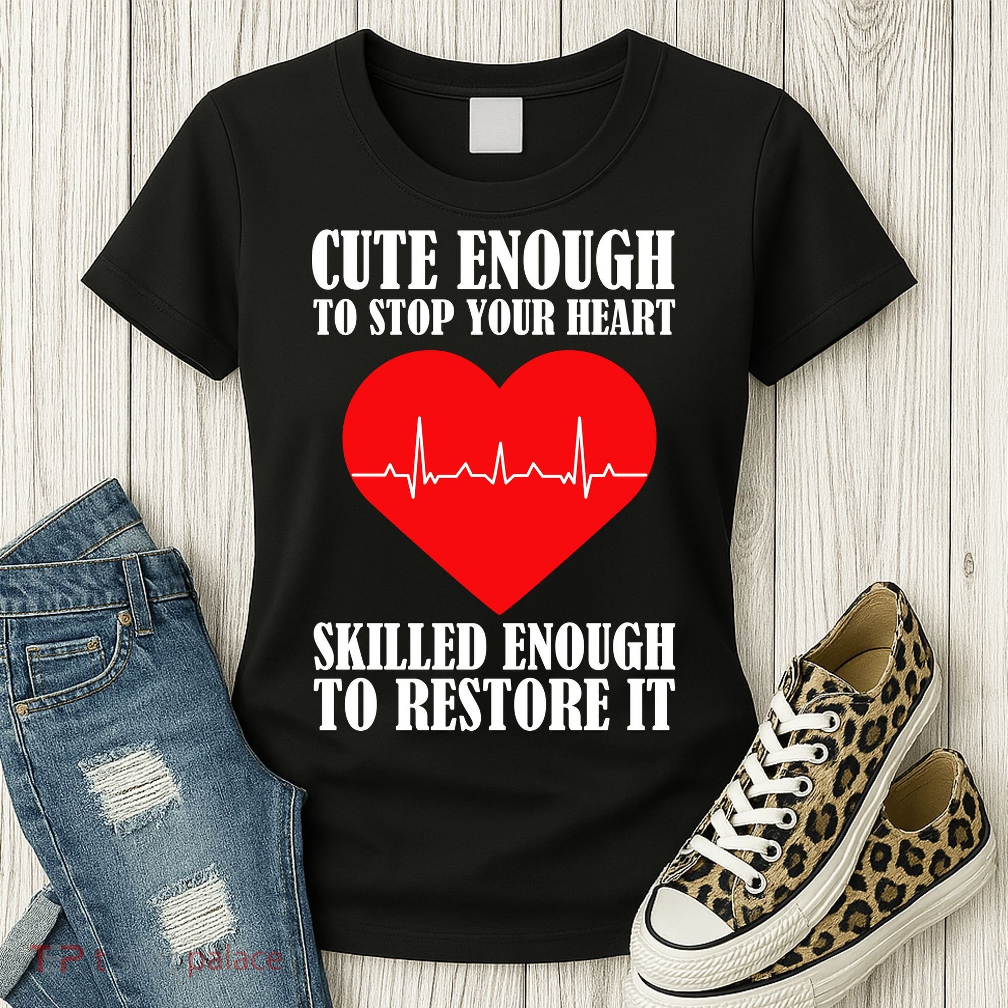 Cute Skilled Nurse Women's T-Shirt