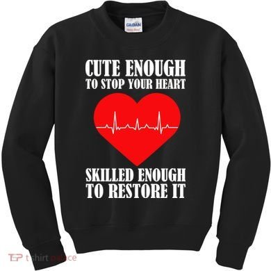 Cute Skilled Nurse Kids Sweatshirt