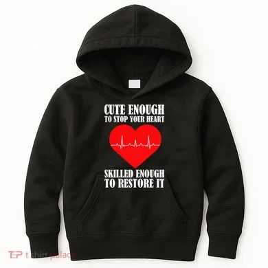 Cute Skilled Nurse Kids Hoodie