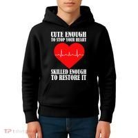 Cute Skilled Nurse Kids Hoodie thumb 4