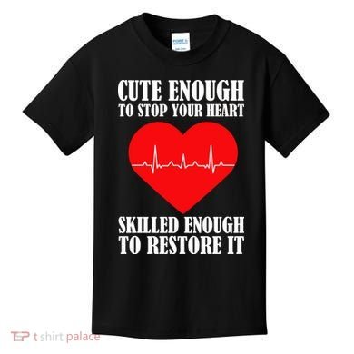 Cute Skilled Nurse Kids T-Shirt