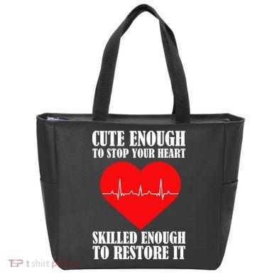 Cute Skilled Nurse Tote Bag