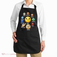 Cute Solar System Emoji Apron thumb 2