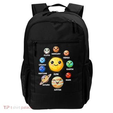 Cute Solar System Emoji Backpack