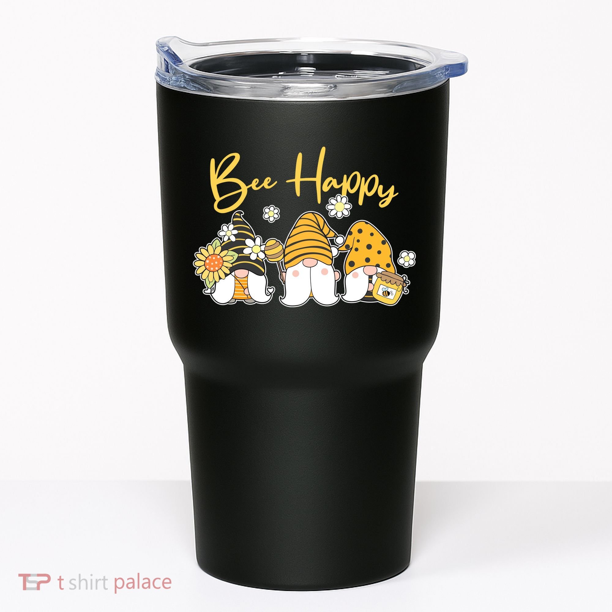 Cute Spring Bee Happy Gnomes Tumbler