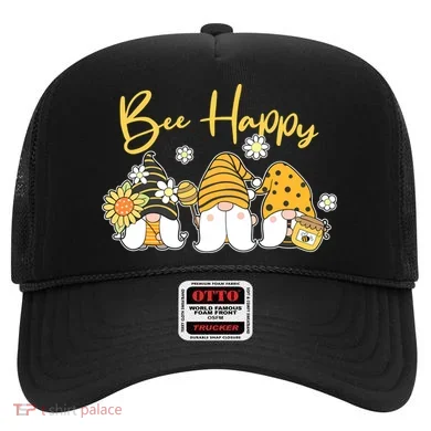Cute Spring Bee Happy Gnomes Hat