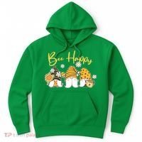 Cute Spring Bee Happy Gnomes Hoodie thumb 0