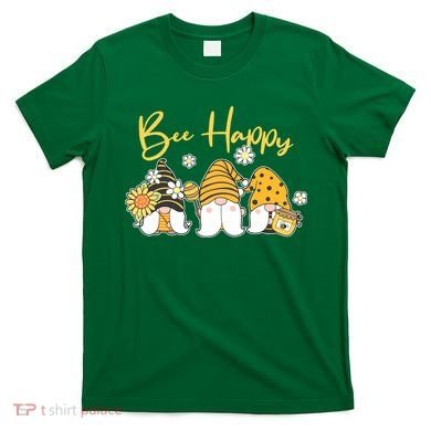 Cute Spring Bee Happy Gnomes T-Shirt