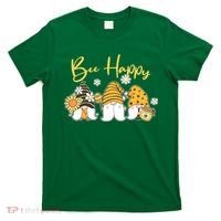 Cute Spring Bee Happy Gnomes T-Shirt thumb 0