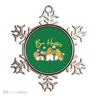 Cute Spring Bee Happy Gnomes Ornament