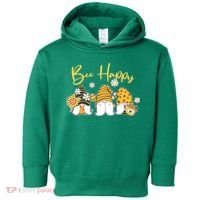 Cute Spring Bee Happy Gnomes Toddler Hoodie thumb 0