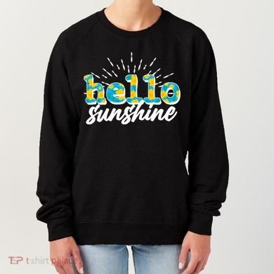 Cute Springy Summery Hello Sunshine Women's Sweatshirt