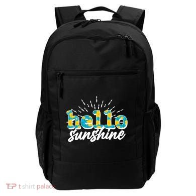Cute Springy Summery Hello Sunshine Backpack
