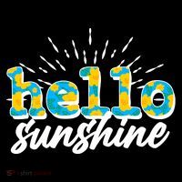 Cute Springy Summery Hello Sunshine Bucket Hat thumb 4