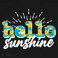 Cute Springy Summery Hello Sunshine Bucket Hat thumb 4