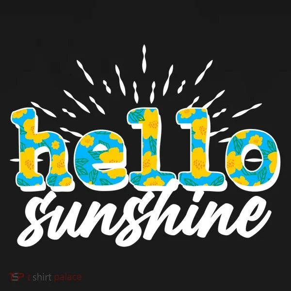 Cute Springy Summery Hello Sunshine Bucket Hat
