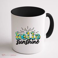Cute Springy Summery Hello Sunshine Coffee Mug thumb 1