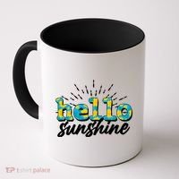 Cute Springy Summery Hello Sunshine Coffee Mug thumb 0