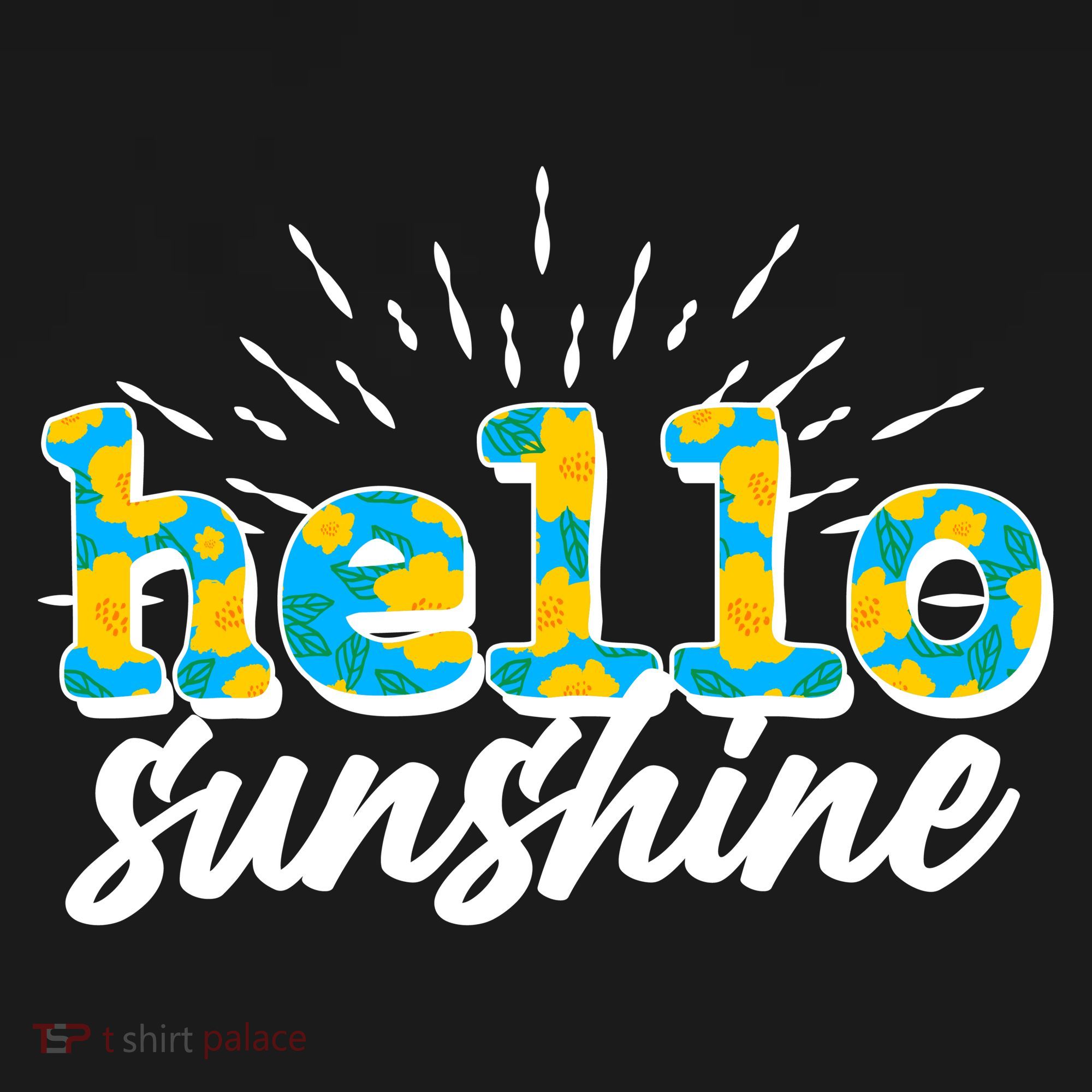 Cute Springy Summery Hello Sunshine Pajama Set