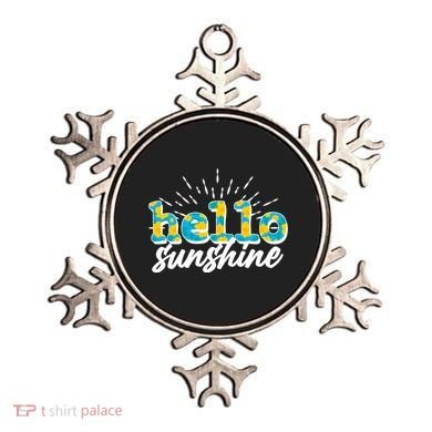 Cute Springy Summery Hello Sunshine Ornament