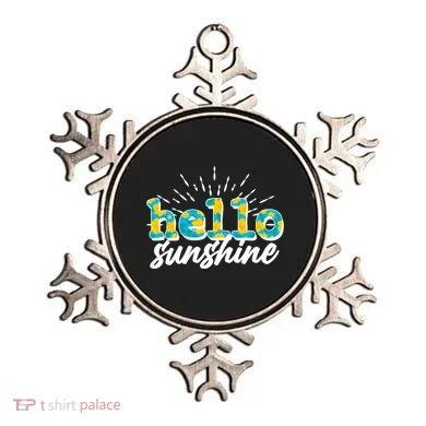 Cute Springy Summery Hello Sunshine Ornament