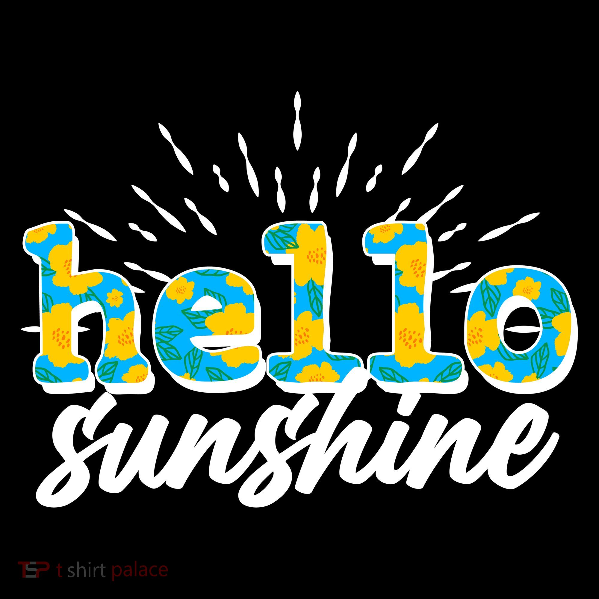 Cute Springy Summery Hello Sunshine Ornament