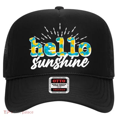 Cute Springy Summery Hello Sunshine Hat